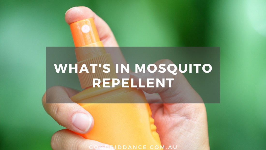 What's in mosquito repellent