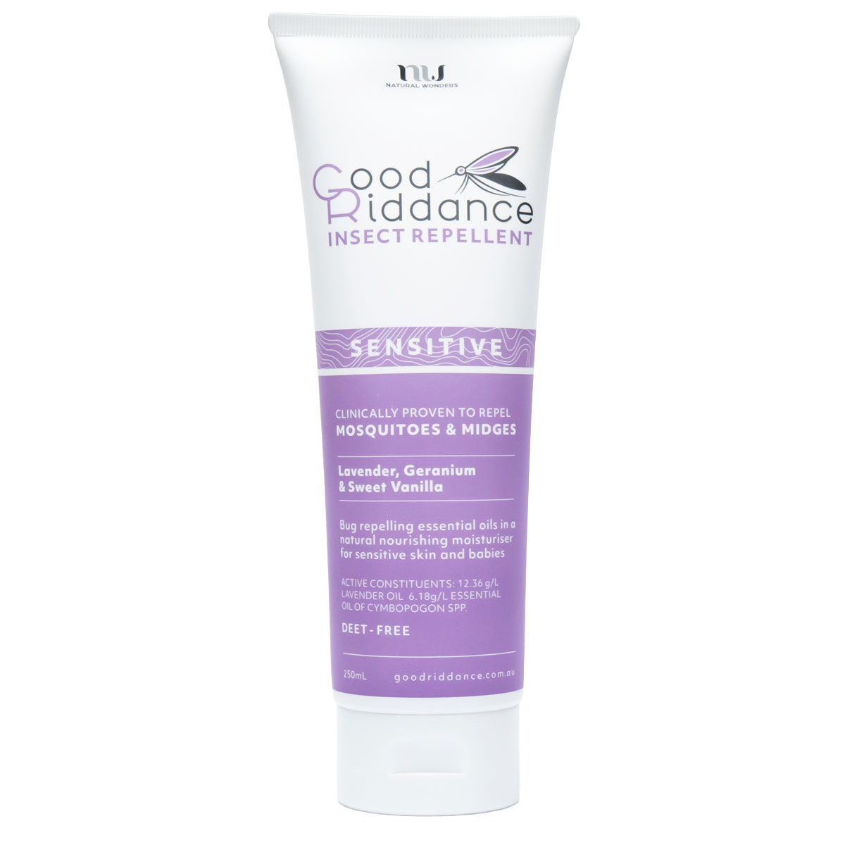Good Riddance Sensitive Insect Repellent 250mL