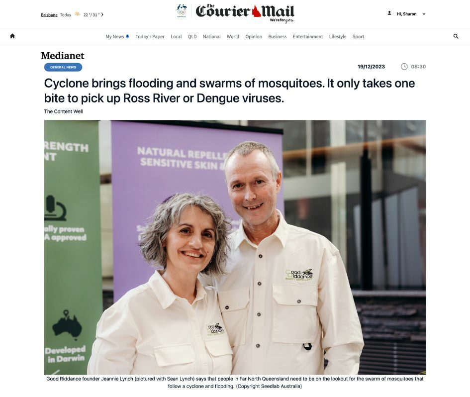 Good Riddance in The Courier Mail