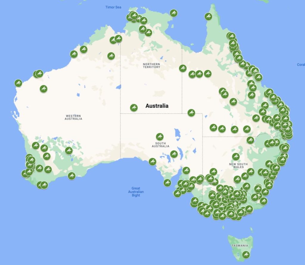 Map of where to buy Good Riddance Insect Repellent